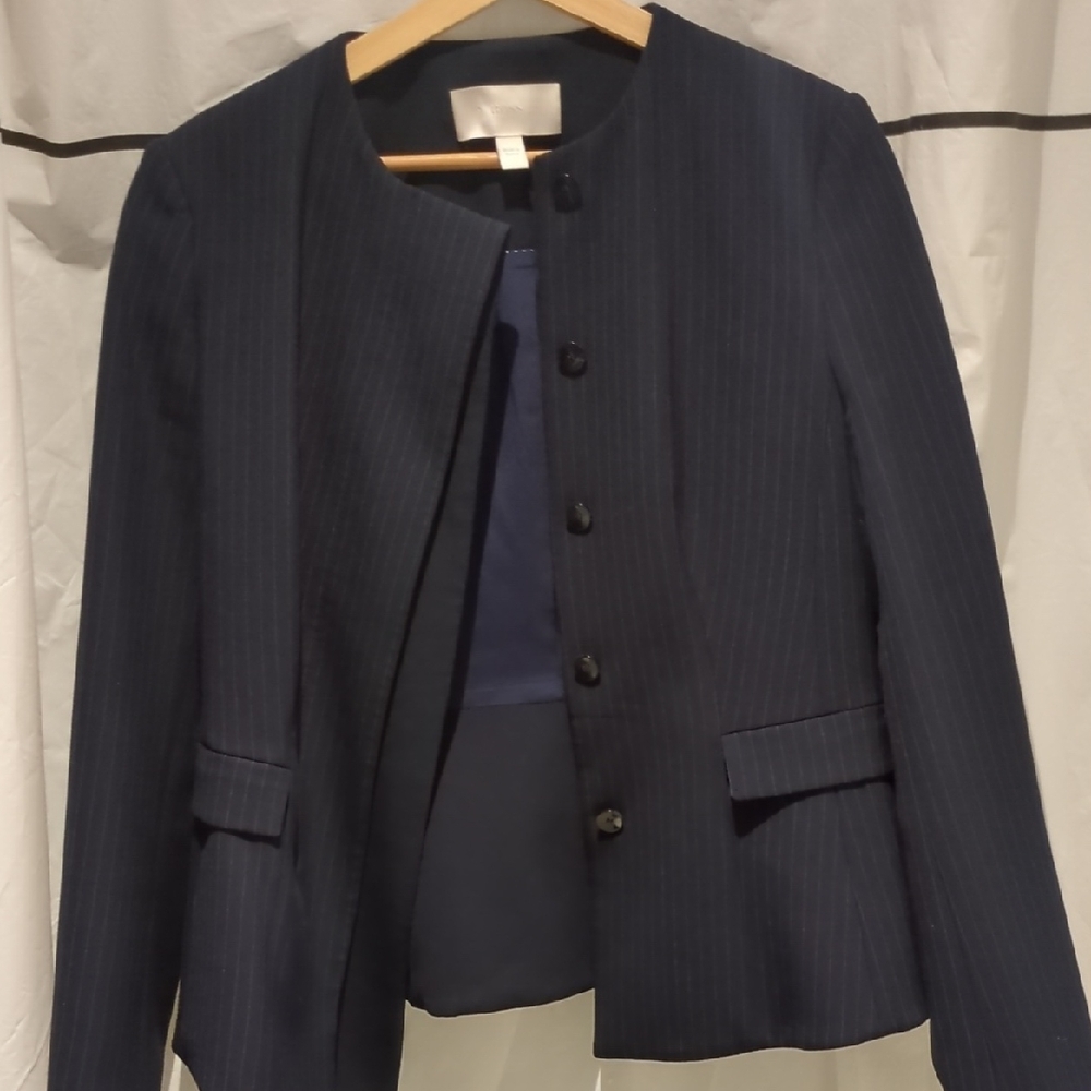 Boss (by Hugo Boss) Pinstripe Blazer, Ladies Size 10